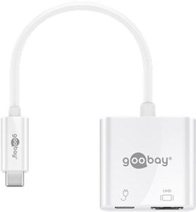 USB-Câ¢ to HDMIâ¢ Adapter with 60 W Power Delivery