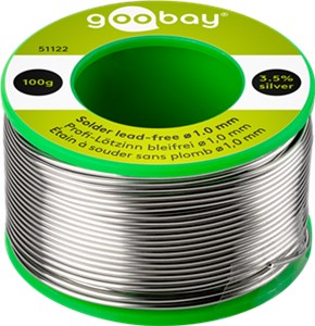 Professional Solder Lead-Free, Ã¸ 1.0 mm, 100 g