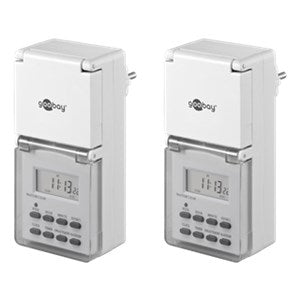 Set of 2, Digital Timer IP44