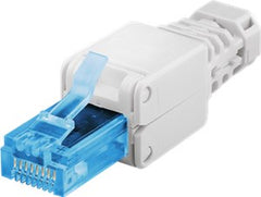 Tool-free RJ45 Network Plug CAT 6A UTP Unshielded