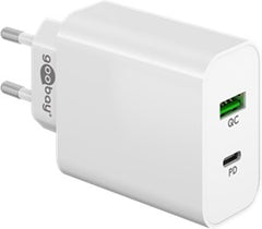 USB-Câ¢ PD Dual Fast Charger (45 W) white