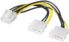 Power Cable/Adapter for PC Graphics Cards, PCI-E to PCI Express 8-Pin