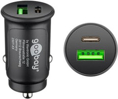 Dual-USB Auto Fast Charger USB-Câ¢ PD (Power Delivery) (30 W)