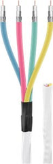 80 dB Quattro Coaxial Cable, Double Shielded, CCS