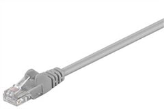 CAT 5e Patch Cable, U/UTP, grey