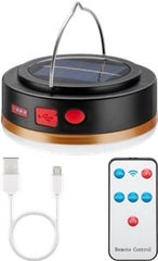 LED Solar Camping Lamp with IR Remote Control