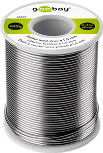 Solder Lead-Free, Ã¸ 1.5 mm, 500 g