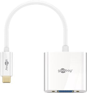 USB-Câ¢ VGA Aadapter, White