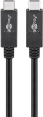 USB-Câ¢ Cable USB 3.2 Gen 2x2, USB-PD, 5A, 1 m, Black