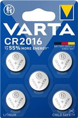 CR2016 (6016) Battery, 5 pcs. in blister