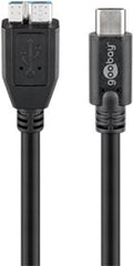 USB-Câ¢ to Micro-B 3.0 Cable, Black