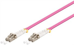 Fibre Optic Cable, Multimode (OM4) Violett