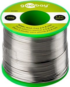 Professional Solder Lead-Free, Ã¸ 0.8 mm, 250 g