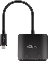 USB-Câ¢ Adapter to 2x DisplayPortâ¢