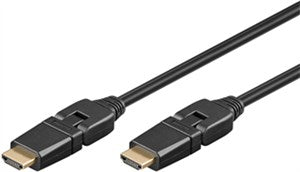 High Speed HDMIâ¢ Cable 360Â° with Ethernet (4K@60Hz)