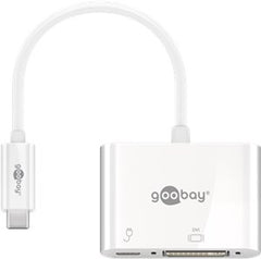 USB-Câ¢ DVI, PD Adapter, White