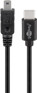 USB 2.0 Cable (USB-Câ¢ to B), Black