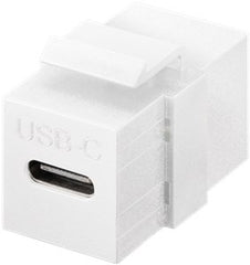 Keystone Module USB-Câ¢ Connector, USB 3.2 Gen 2 (10 Gbit/s), white