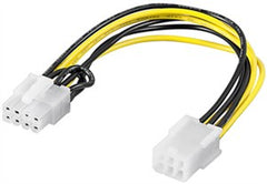 Power Cable/Adapter for PC Graphics Card, PCI-E/PCI Express, 6-Pin to 8-Pin