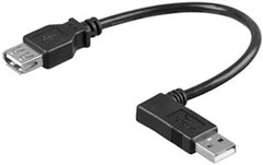 USB 2.0 Hi-Speed extension cable 90Â°