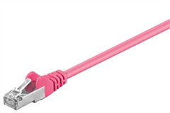 CAT 5e Patch Cable, SF/UTP, magenta