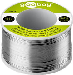 Professional Solder Lead-Free, Ã¸ 0.35 mm, 100 g