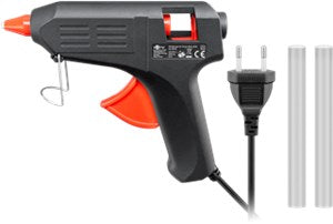 Hot Glue Gun for 11 - 12 mm Sticks, 20 W, Incl. 2 Glue Sticks