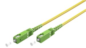 Fibre-optic Cable (FTTH), Singlemode (OS2) Yellow,(Simplex)