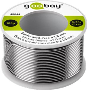 Solder Lead-Free, Ã¸ 1.0 mm, 100 g