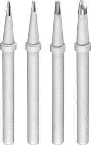 Replacement Soldering Tip Set for Soldering Station AP2, 4 Different Tips