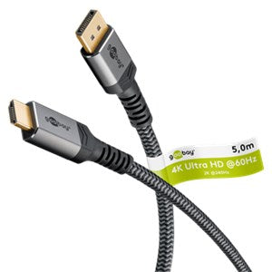 DisplayPortâ¢ to HDMIâ¢ Cable, 4K @ 60 Hz