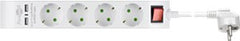 4-Way Power Strip with Switch and USB